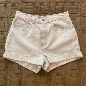 American Apparel light wash denim shorts - Size 26